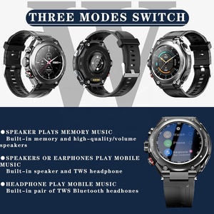 <span class=keywords><strong>Montre</strong></span> connectée à écran IPS, <span class=keywords><strong>montre</strong></span> connectée sportive avec écouteurs Bluetooth, surveillance de la fréquence cardiaque et de l'oxygène sanguin, bracelet intelligent - Product Image 5