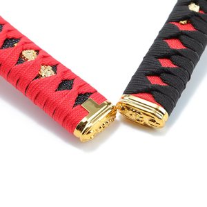 Poignée de levier de vitesses de voiture de style rétro JDM Samurai <span class=keywords><strong>Katana</strong></span> avec décoration dorée - Product Image 6