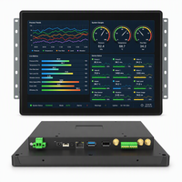 Panel PC Industrial Todo en Uno con Android 11, Pantalla Táctil de 10.1 Pulgadas, RK3568, WiFi, POE, Montaje en Pared, Tableta Integrada para Automatización Industrial