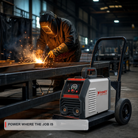 Soudeuse à arc à inverseur IGBT industrielle 400A triphasée 380V ZX7 400KT avec affichage numérique du courant, machine à souder MMA
