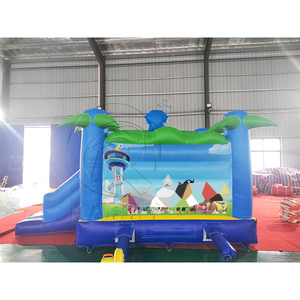 Castillo Inflable con Tobogán para Niños, Diseño de Perro Bombero, Ideal para Fiestas de Cumpleaños - Product Image 5