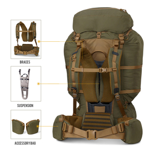 Custom Made Nylon External Hunting <b>Backpack</b> <b>Frame</b> Lightweight Adjustable for Tactical Hunting Rucksack Outdoor Camping - Product Image 4