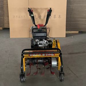 Motoculteur à essence 170F pour champs secs et rizières, performances améliorées, hacheuse et broyeur de fourrage, coupe-herbe agricole - Product Image 5