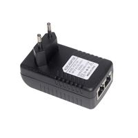 Injecteur 48 Volt 0,5 a/24v ac/dc, pour caméra IP, adaptateur réseau sans fil, alimentation Ethernet, Poe, livraison gratuite
