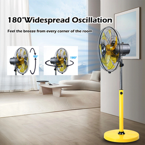 メーカーBLDCモーターDC 18 "18インチ工業用スタンディングファンリモコン付き - Product Image 6