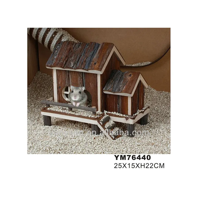 Rumah Binatang Kecil, Kandang Transportasi Anjing Kayu Murah Luar Ruangan Rumah Anjing Hamster Pengerat Rumah Hewan Peliharaan