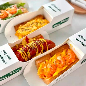 Personalizzabile eco-friendly forno Sandwich Box contenitore <span class=keywords><strong>di</strong></span> qualità alimentare <span class=keywords><strong>cartone</strong></span> imballaggio <span class=keywords><strong>per</strong></span> pane <span class=keywords><strong>e</strong></span> Go negozio <span class=keywords><strong>di</strong></span> materiale <span class=keywords><strong>di</strong></span> <span class=keywords><strong>carta</strong></span> - Product Image 4