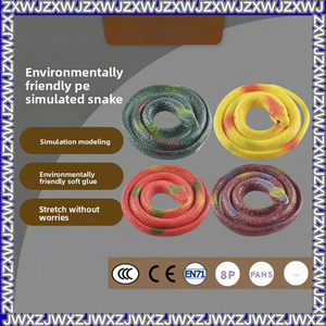 Serpiente <span class=keywords><strong>de</strong></span> juguete realista <span class=keywords><strong>de</strong></span> goma TPR suave <span class=keywords><strong>de</strong></span> 70 cm para Halloween, juguete <span class=keywords><strong>de</strong></span> broma para niños - Product Image 3