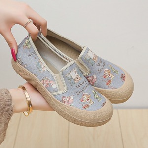 Zapatos de Tela Estilo Pekín Antiguo 2025, Antideslizantes, Cómodos, de Suela Plana, Resistentes al Desgaste, Casuales, para Mujer - Product Image 4