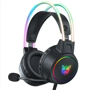 New Arrival Onikum X15 PRO PC Gaming Headset Gamer Headphone with Cool LED Light
