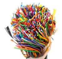 LSZH UTP CAT3 Multipar colorido PVC chaqueta Conductor de cobre 10 pares 20 pares 30 pares 50 pares Cable de teléfono interior