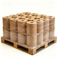 Papel Kraft para Patrones de Ropa, Rollo Pequeño, 100~450GSM, Papel Liso para Sala de Corte de Prendas, Dibujo a Mano y Plotter