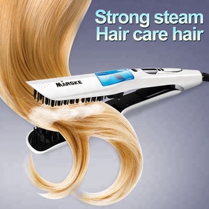 Pettine capelli lisci a vapore arricciacapelli elettrico lisciatura stecca secco e bagnato a doppio uso spray per capelli lisci da donna - Product Image 2
