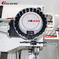 Centre d'usinage vertical CNC GOLDCNC VMC855 haute précision 3/4/5 axes, commande FANUC, BT40, usage intensif