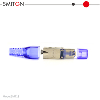 Connecteur RJ45 blindé Cat6A, prise modulaire à sertir, prise réseau Ethernet