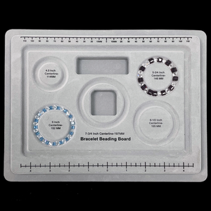 Nhung đổ xô chân không hình thành khay nhựa hộp Vòng đeo tay beading Board <span class=keywords><strong>Tray</strong></span> đối với trang sức DIY vỉ bao bì Board khay - Product Image 5