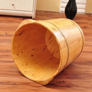 Vasca da Bagno Profonda Personalizzabile, Spa Termale, Secchio per Massaggio Piedi in Legno con Certificazione CE per Uso Domestico - Product Image 5
