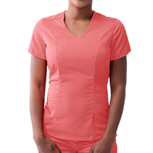 Uniformes Médicos de Última Moda para Doctoras y Enfermeras con Bolsillos con Cremallera, Uniformes de Hospital de Alta Calidad para Mujeres, Venta al Por Mayor - Product Image 4