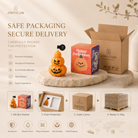 Großhandel Halloween Duftkerzen in Formen, Sojawachs Feiertagsdekoration, Gemischte Stile, Individuelle Duftfarbe, Private Label OEM Geschenke