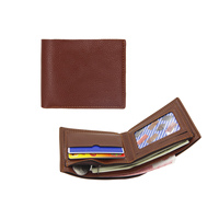 Grosir Vintage kustom pria Logo ramping kulit depan saku dompet tas uang untuk pria Ekster Mens dompet kulit