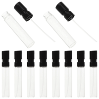Mini flacons vaporisateurs de parfum rechargeables de 2 ml, format voyage, distributeur de Cologne vide avec pompe de recharge pour les déplacements