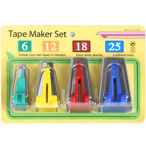 Juego de dobladillo para máquina de coser, herramienta de tira de envoltura de tela de retales, herramientas de costura de retales Diy - Product Image 3
