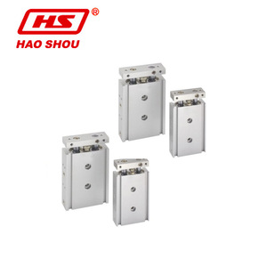 Cilindro neumático de doble acción Hao Shou serie CXS, cuerpo de aluminio, cilindro estándar general para automatización industrial - Product Image 1