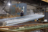 Tubería de Acero Galvanizado en Caliente Q235B Q355B para Soporte de Equipos y Aplicaciones de Cilindros Neumáticos EN JIS GB/T