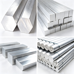 Barre en aluminium extrudé à chaud en alliage 6061 6063 T6, diamètres 5mm, 8mm, 10mm - Product Image 3