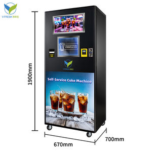 Máquina Expendedora <span class=keywords><strong>de</strong></span> Bebidas Gaseosas y Refrescos Totalmente Automática y Personalizada a Precio <span class=keywords><strong>de</strong></span> Fábrica VFresh - Product Image 5