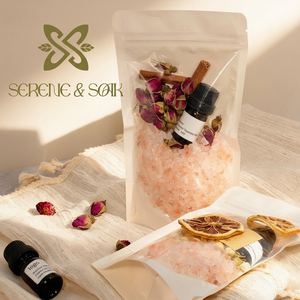 S&Soak <span class=keywords><strong>Sel</strong></span> de Bain Naturel aux Herbes en Sachet avec <span class=keywords><strong>Sel</strong></span> de l'Himalaya Huile Essentielle Bien-être & <span class=keywords><strong>Bienfaits</strong></span> Relaxants - Product Image 1