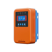 Contrôleur de charge solaire MPPT 12V/24V/48V 60A 80A 100A pour système d'énergie solaire domestique, tension PV maximale 55V
