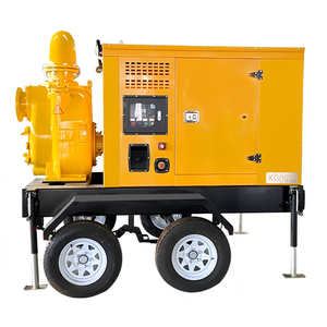 Self Priming Centrifugal <b>Water</b> <b>Pump</b> 4 Inch Self Priming High <b>Water</b> Self Priming <b>Pump</b> With Trailer - Product Image 3