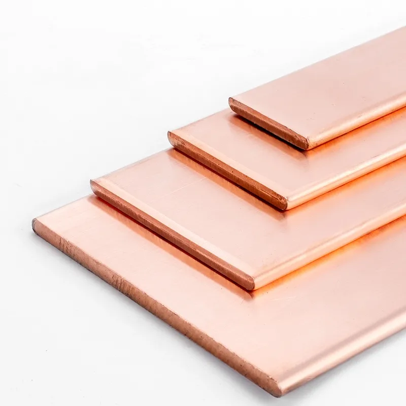 copper clad steel flat earth bar