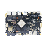 Placa de Desarrollo Rockchip RK3588 con NPU de 6T, Ocho Núcleos, 2/8/16GB de RAM, 32/64/128GB de Almacenamiento para G61 MP4 GPU, Kit Nano-RK3588