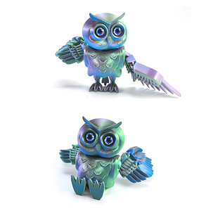 Modelo de Alas y Cola de Búho Impresas en 3D con Articulaciones Móviles, Figura de Juguete para Niños, Estatuas para Decoración de Autos - Product Image 2