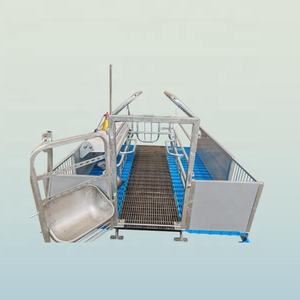 Nuevo Equipo para Cría de Cerdos, Jaulas de Paridera para Cerdos Galvanizadas en Caliente, Anticorrosión, con Sistema de Alimentación Totalmente Automático - Product Image 3