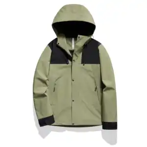 Outdoor Leisure Couple Waterproof Windproof Breathable Jacket Mountaineering Zipper Tracksuit Windbreaker Jacket For Men