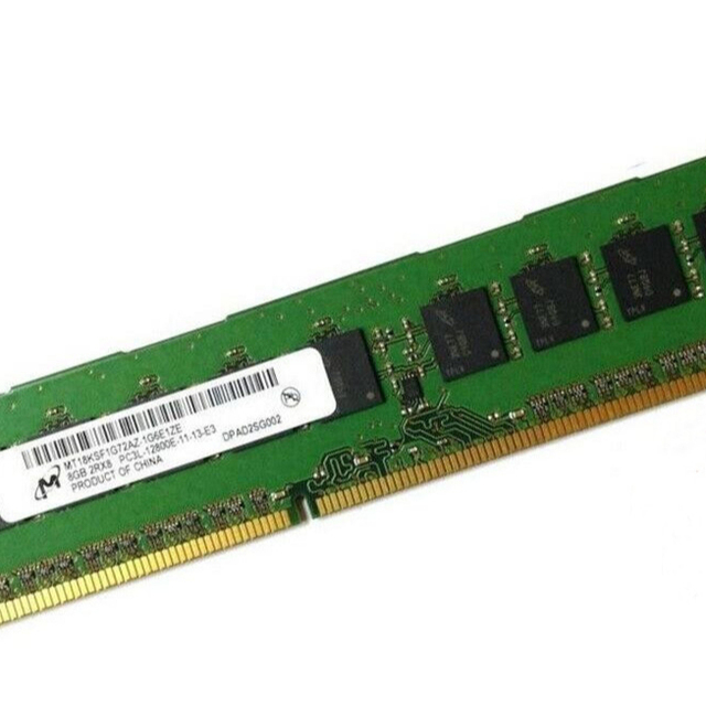 Micron Original DDR3 8G 2RX8 PC3/PC3L-12800E UDIMM ECC Server Memory