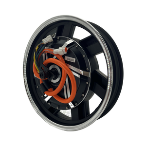 Kits de conversion de moteur de moyeu de roue <span class=keywords><strong>QS</strong></span> <span class=keywords><strong>MOTOR</strong></span> 17 pouces <span class=keywords><strong>6000W</strong></span> V3 Vitesse maximale 100 km/h pour vélo électrique scooter véhicule - Product Image 2
