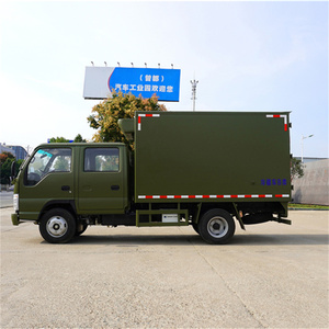 Trung Quốc Bán Hot Isuzu 100P Đôi Crew Cab 4X2 3 Tấn Ánh Sáng Diesel Hướng Dẫn Sử Dụng Lạnh Van Xe Tải New Mini Tủ Lạnh Van Xe Tải - Product Image 3