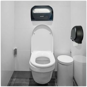 กระดาษชำระแบบม้วนใหญ่ 2 ชั้น ปลอดภัยสำหรับห้องน้ำ ยี่ห้อบอร์ดวอล์ค สีขาว ขนาด 3.2 นิ้ว เอ็กซ์ 525 ฟุต (12 ม้วน/กล่อง) - Product Image 5