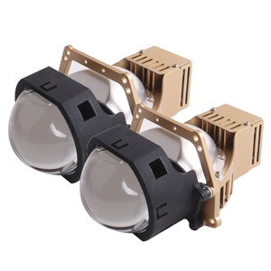 Sanvi - Faro Delantero con Lente de Proyector Láser Bi-LED A4L de 3 Pulgadas, 55 W, 6000 K, Garantía de 12 Años para Reemplazo de LED Automotriz - Product Image 3