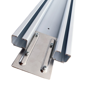 <span class=keywords><strong>Binario</strong></span> <span class=keywords><strong>Doppio</strong></span> in Lega di Alluminio di Alta Qualità, Silenzioso e Manuale, <span class=keywords><strong>per</strong></span> <span class=keywords><strong>Tende</strong></span> Pieghevoli, Facile da Trasportare - Product Image 5