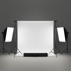 Système de support de fond de scène DB 2,6x3M, trépied télescopique réglable pour studio photo et vidéo avec sac de transport - Product Image 2