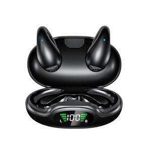 YYK-S19 Open Ear Bone Conduction TWS Earbuds Clip-on <b>Wireless</b> Headphones Digital Display for Sports Outdoor - Product Image 1