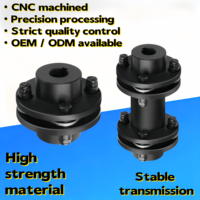 Accouplement élastique à haute vitesse SFS JM à diaphragme, résistant à l'usure, aux hautes températures, construction en acier durable, traitement anti-oxydation, OEM