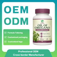 Huile d'origan riche en carvacrol OEM/ODM |   Remplace les antibiotiques dans l'alimentation animale : Capsules d'huile d'origan en marque privée