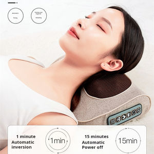 <span class=keywords><strong>Shiatsu</strong></span> luz roja eléctrica cervical cuello y soporte de hombro masaje almohada para dormir masajeador almohada con cubierta - Product Image 3