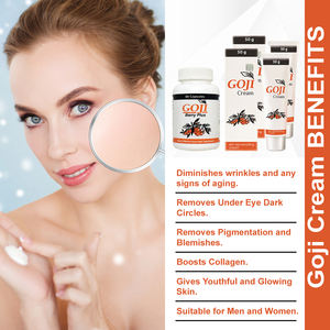 OEM Goji Herbal Cream and Berry Plus Capsule para hombres Mujeres Cuidado de la piel para eliminar las ojeras lograr una piel brillante juvenil - Product Image 2